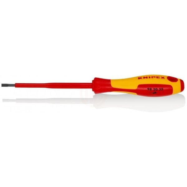 Knipex 98 20 35 DÜZ UÇLU TORNAVİDA 3.5X100 MM - KNI982035