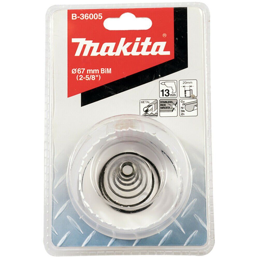 Makita Sheet Metal Delik Açma Testeresi 67 mm (B-36005)