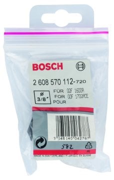Bosch Freze Uyumlu Penset/Somun Ø3/8 İnç 27 mm - 2608570112