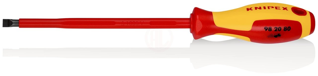 Knipex 98 20 80 DÜZ UÇLU TORNAVİDA 8X175 MM - KNI982080