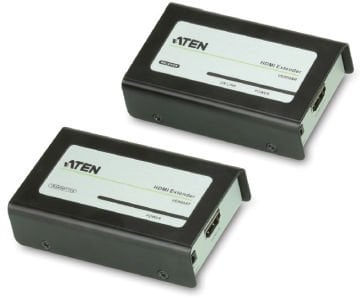 Aten Hdmı Sinyal Uzatma Cihazı, Alıcı (Receiver) Ve Verici (Transmitter) Birim Dahil, 60 Mt