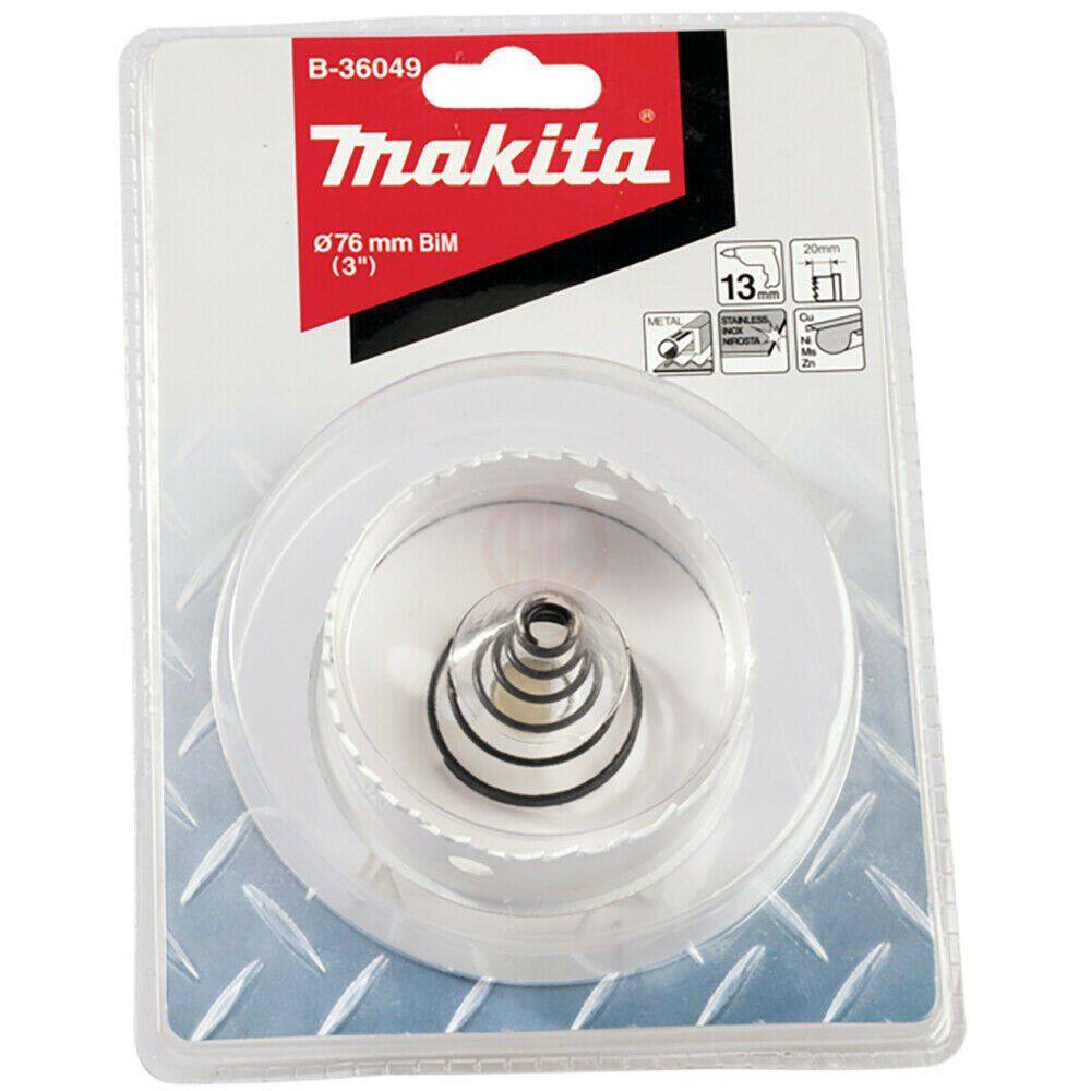 Makita Sheet Metal Delik Açma Testeresi 76 mm (B-36049)