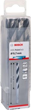 Bosch Metal Matkap Ucu HSS PointTeQ (DIN 338) 9,7 mm (10 Adet) - 2608577265