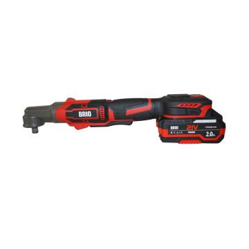 Brio Akülü Cırcır Kol Çift Akülü 1/2 160 Nm 21V 2.0 Ah