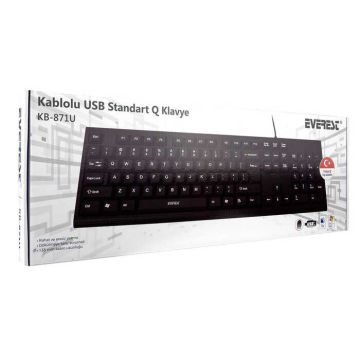 EVEREST KB-871U USB Q KLAVYE