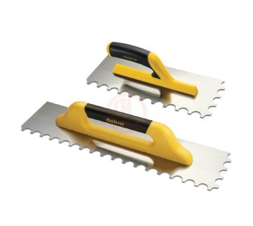 Outlet Dekor Hassan Mermer Malası Açık Plastik Saplı Paslanmaz Çelik 30 Cm