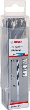 Bosch Metal Matkap Ucu HSS PointTeQ (DIN 338) 9,9 mm (10 Adet) - 2608577267