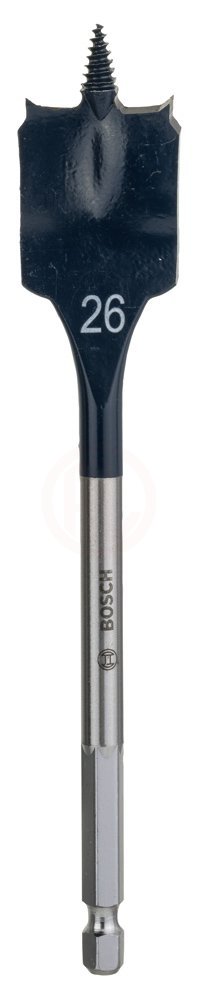 Bosch SelfCut Speed Yaprak Ahşap Matkap Ucu 1/4 İnç Altıgen Şaft 26x152 mm - 2608595495