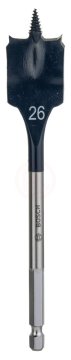 Bosch SelfCut Speed Yaprak Ahşap Matkap Ucu 1/4 İnç Altıgen Şaft 26x152 mm - 2608595495