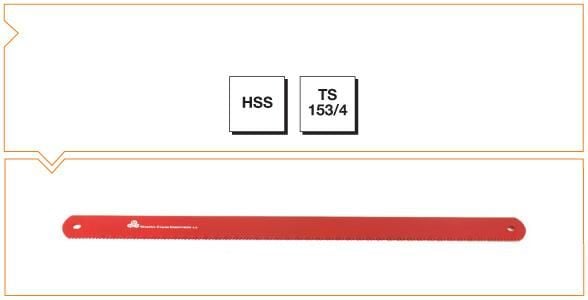 MTE Makine Testere Laması HSS Metal İçin 300x30x1,5 mm 6 Diş