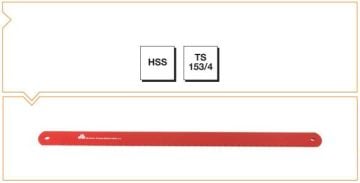 MTE Makine Testere Laması HSS Metal İçin 300x30x1,5 mm 6 Diş