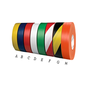 Mfk Yer İşaretleme Bandı Pvc 30 Mt 5 Cm Kırmızı-Beyaz