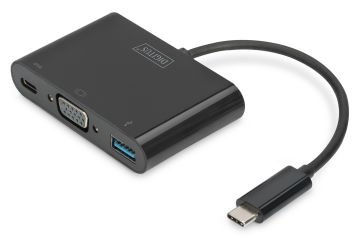 Assmann Digitus Usb 3.1 (Gen. 1) (Usb Tip C) Vga Grafik Adaptörü Giriş: 1 X Usb Tip C Erkek (Bilgisayar Bağlantısı İçin)