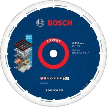 Bosch Metal Kesme Diski Diamond Metal Wheel 355x25,40 mm - 2608900537