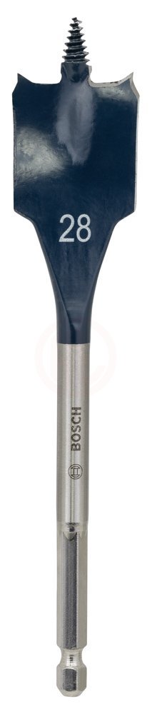 Bosch SelfCut Speed Yaprak Ahşap Matkap Ucu 1/4 İnç Altıgen Şaft 28x152 mm - 2608595496