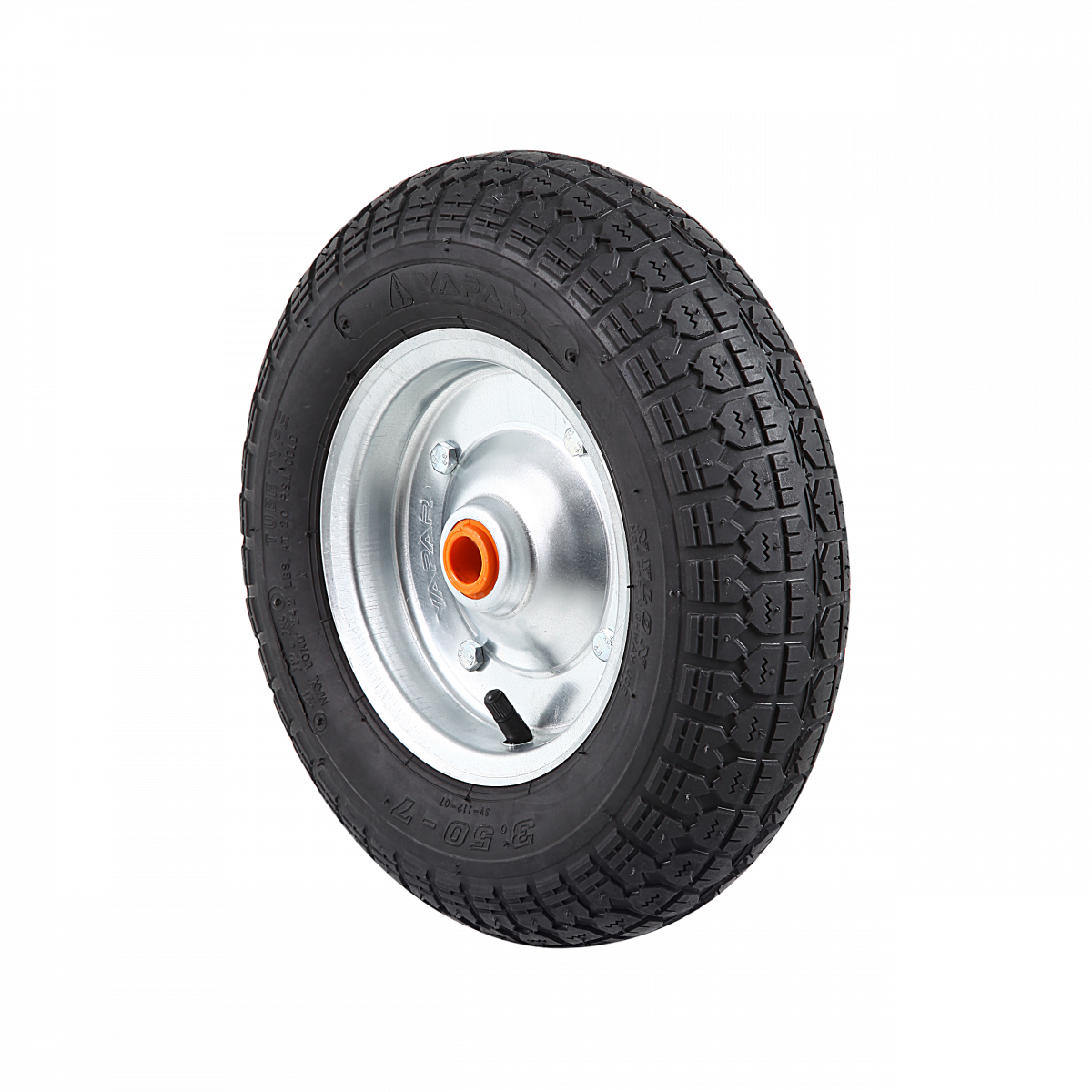 YAPAR Şişme Tekerlek (3,50x7) Burçlu