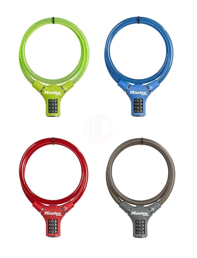 Master Lock DEĞİŞTİRİLEBİLİR ŞİFRELİ BİSİKLET KİLİDİ - 8229EURDPROCOL