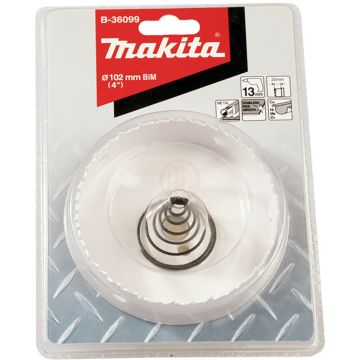Makita Sheet Metal Delik Açma Testeresi 102 mm (B-36099)