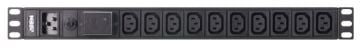 Aten 1U 16A 10Port Basic Pdu/Power Distribution Unit (Elektrik Güç Dağıtım Ünitesi), Surge (Darbe) Gerilimi Korumalı