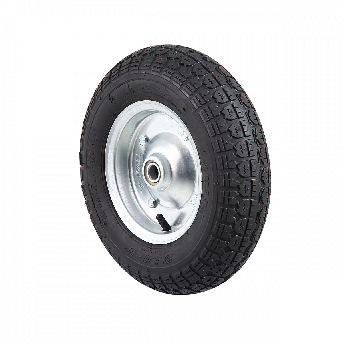 YAPAR Şişme Tekerlek (3,50x7) Rulmanlı