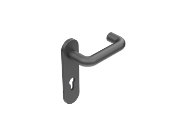 Omni 600 Dış Müdahale Kolu / Yangına Dayanıklı Kapı Kolu (Barel Delikli) Yarım Kol