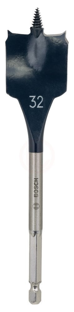 Bosch SelfCut Speed Yaprak Ahşap Matkap Ucu 1/4 İnç Altıgen Şaft 32x152 mm - 2608595498