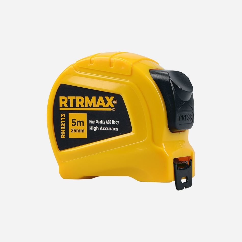 Rtrmax RH12113 Şerit Metre Stoplu 5 Mt 25 Mm