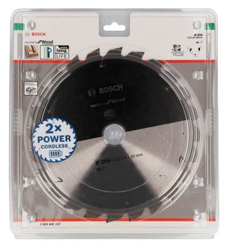 Bosch Sdw Daire Test. Bıç. 254x30 Mm 24D Gcm 18V - 2608842237