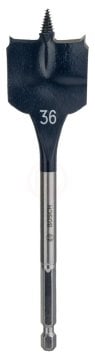 Bosch SelfCut Speed Yaprak Ahşap Matkap Ucu 1/4 İnç Altıgen Şaft 36x152 mm - 2608595500