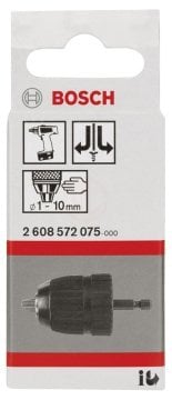 Bosch Anahtarsız Mandren 1/4 İnç HEX Ø1-10 mm - 2608572075