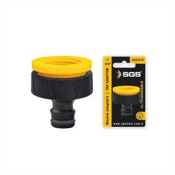SGS 4270 Lüks Musluk Adaptörü 1'' - 3/4''