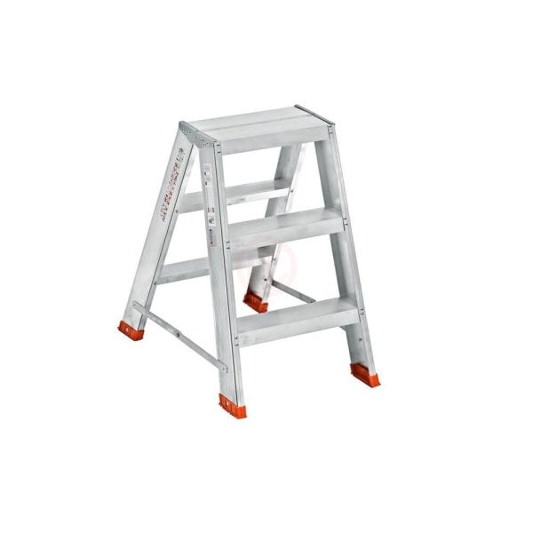 Saraylı Alüminyum Mega Çift Taraflı Merdiven 3+3 Basamaklı