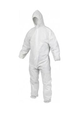 Maxsafety Tek Kullanımlık Koruyucu Tulum Macrofıt Beyaz L Beden