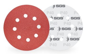 SGS 428 Cırtlı Zımpara Ao 150 Mm 100 Kum 6 Delikli