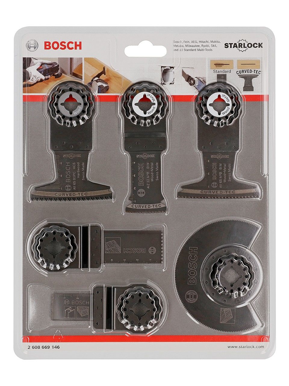 Bosch Starlock Ahşap Ve Metal Testere Seti 9 Lu Paket - 2608669146