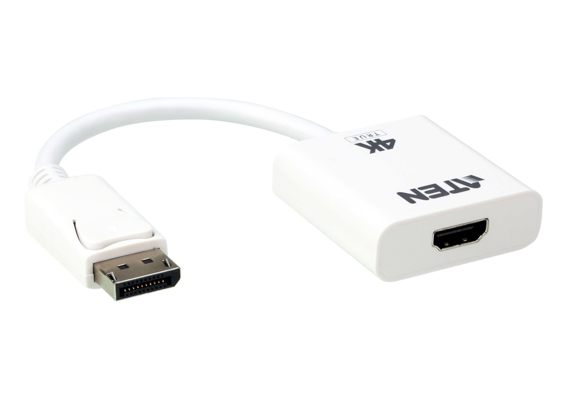 Aten True 4K Displayport To Hdmı Active Adapter