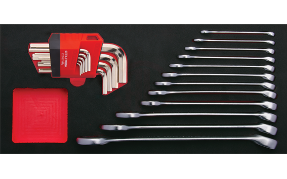 Ceta Form 21 Parça Kombine Anahtar Takımı (Karton Kutulu)