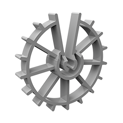 Gurbetçiler Perde Ve Kolon Tipi Paspayı Elemanı 50 mm / 08-16 mm (50/08-16)