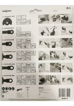 Bosch Starlock Ahşap Ve Metal Testere Seti 9 Lu Paket - 2608669146
