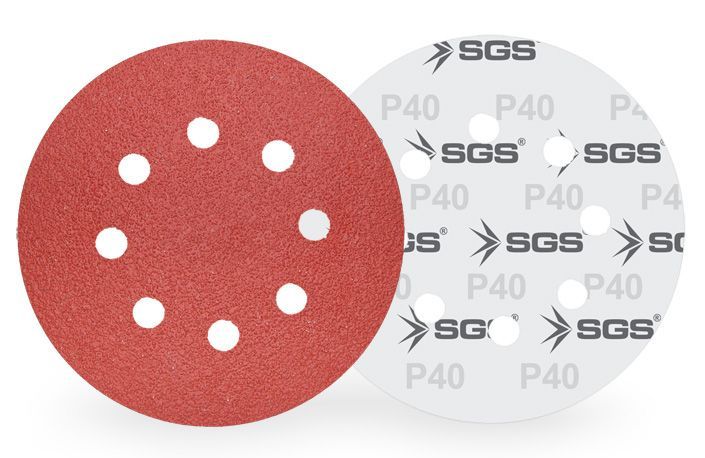 SGS 429 Cırtlı Zımpara Ao 150 Mm 120 Kum 6 Delikli