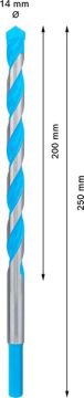 Bosch Çok Amaçlı Matkap Ucu Expert CYL-9 MC 14x250 mm - 2608901488