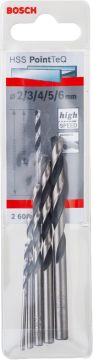 Bosch Metal Matkap Ucu HSS PointTeQ Set (5 Parça) - 2608577345