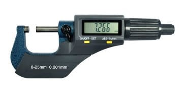 BTS Dijital Mikrometre 0-25 mm (0,001 - 0,0005 mm)