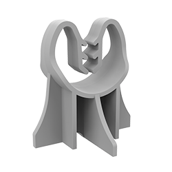 Gurbetçiler Norm Tipi Döşeme Plastik Paspayı Elemanı 25 mm / 08-24 mm (25/08-24)