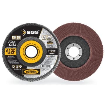 SGS 433 Flap Disk 115Mm Ao 100Kum