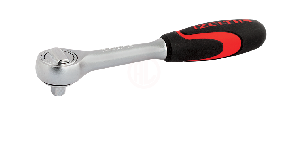 İzeltaş Cırcır Kolu 1/4 İnç 140 mm Plastik Saplı