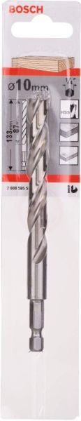 Bosch Ahşap Matkap Ucu HSS Altıgen Şaft 10x133 mm - 2608595524