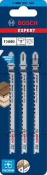 Bosch Dekupaj Testere Bıçağı Expert ExCleanfWood T308BO (3 Adet) - 2608900554