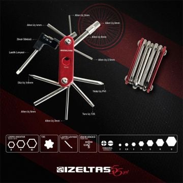 İzeltaş Bisiklet Onarım Seti 3 Parça