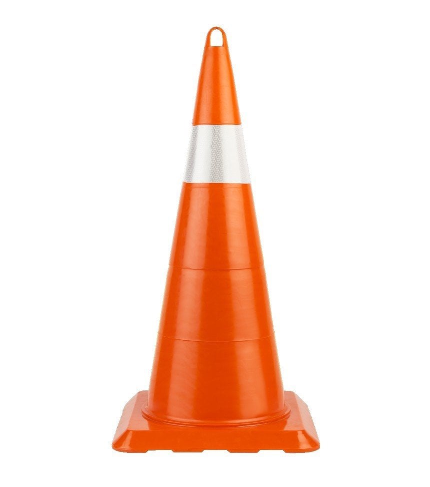 Maxsafety MS1-5010 KIRILMAZ TEK REFLEKTİFLİ 75 CM 8 Lİ - MS1-5010